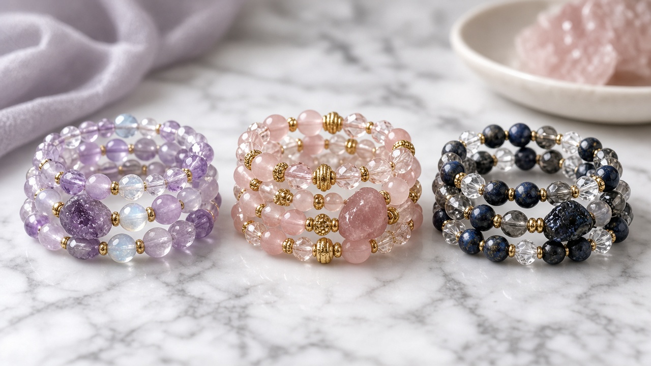 Best Crystal Bracelet Combinations 2026 (Intention Stacks)
