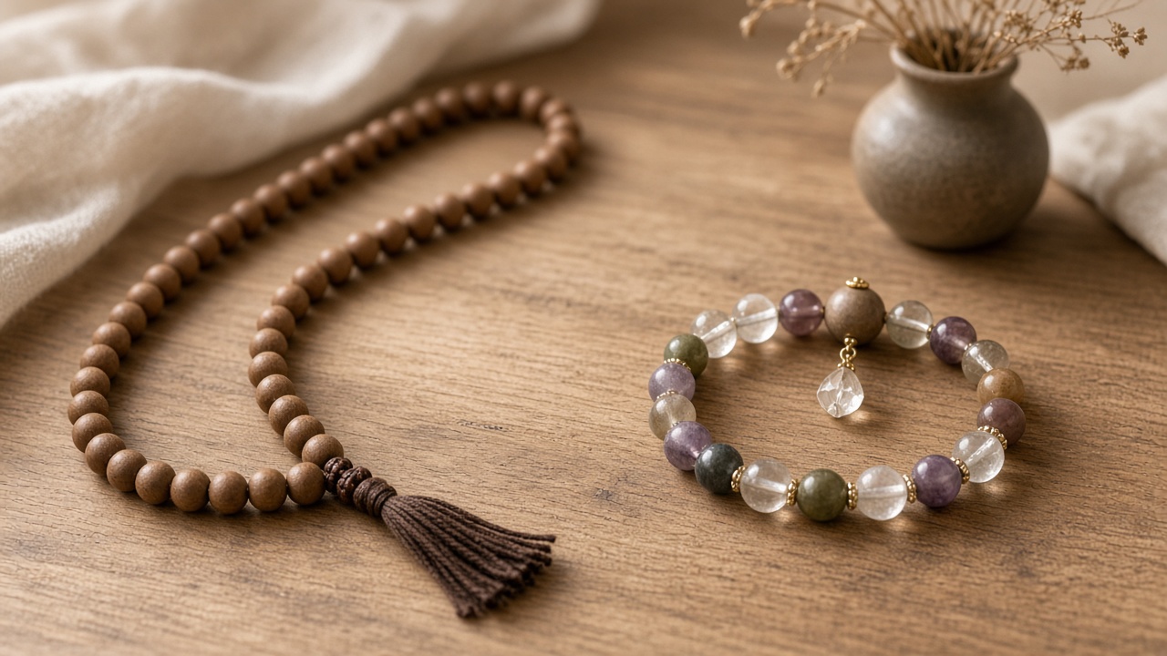 Mala Beads vs Crystal Bracelet for Meditation: Which Fits Daily Life?